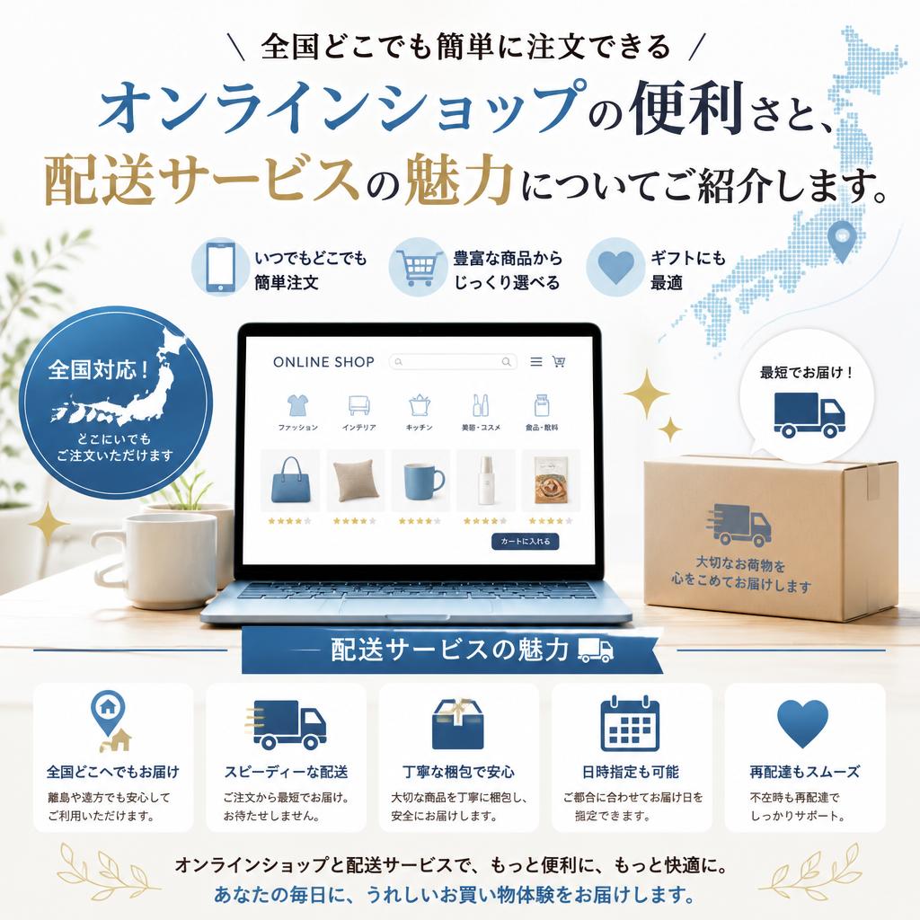 4. オンラインで気軽にお取り寄せ
