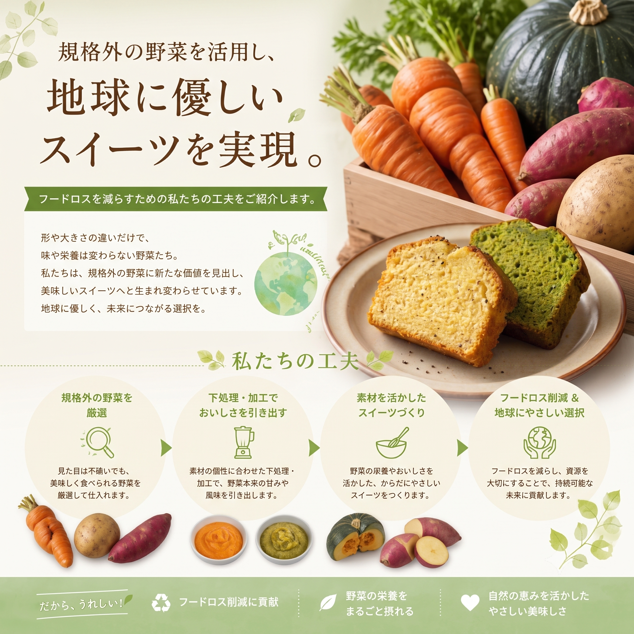 サステナブルな取り組み