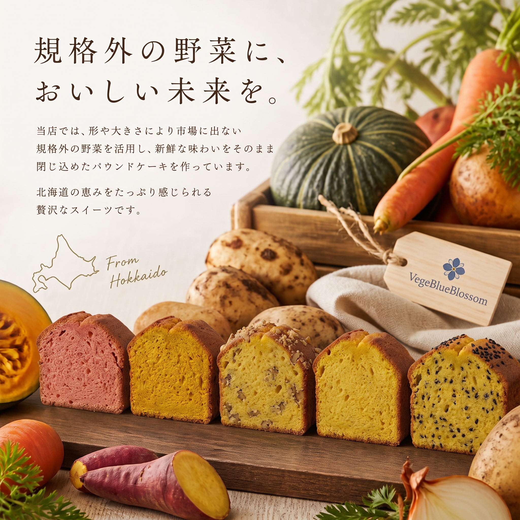 北海道産素材のこだわり